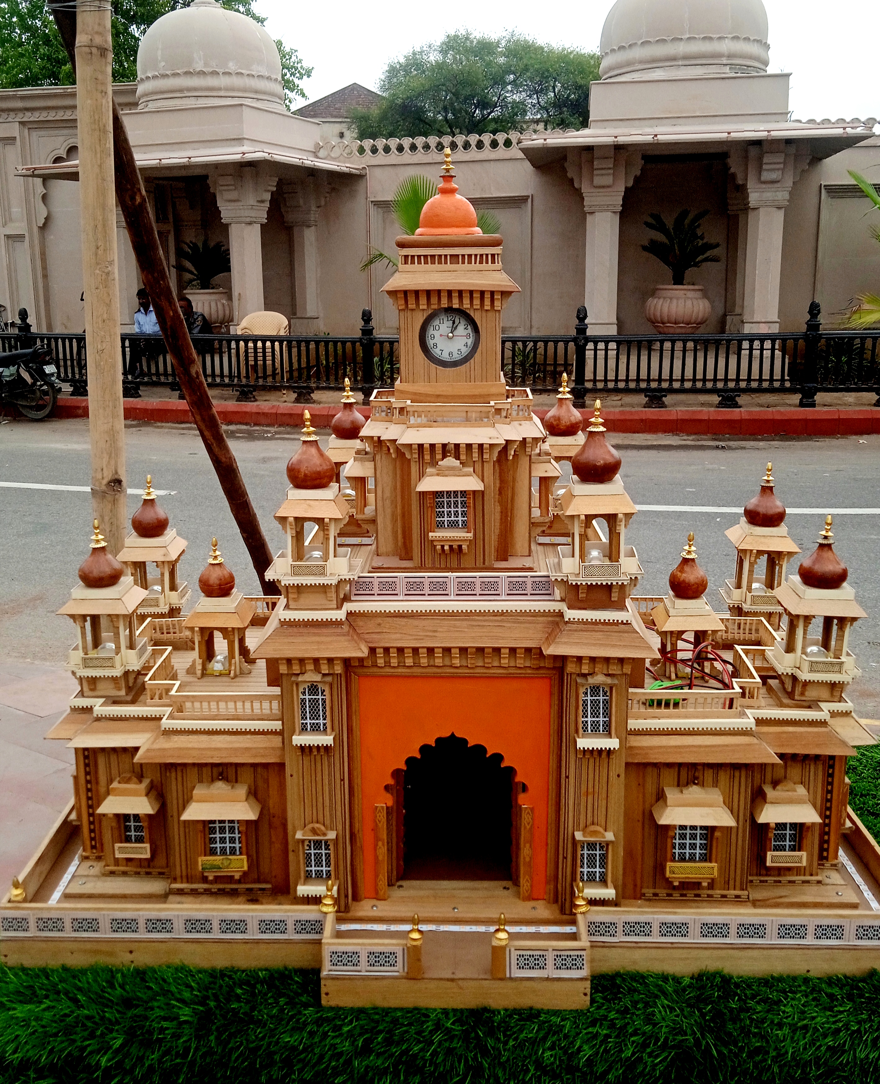 Product#3:&nbsp;Wooden Clock Tower model